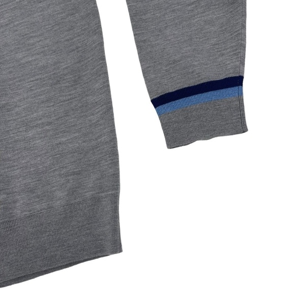 G4 G/Fore Mens Size XL Merino Wool blend Golf Pullover Sweater gray New - Picture 2 of 11
